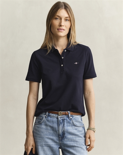 Gant - Pique Polo - Evening Blue